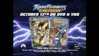 Transformers Energon VHS and DVD "Coming Soon" Commercial