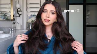 GRWM in Paris  soft glam makeup tutorial