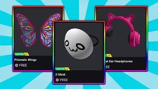 *12 FREE ITEMS* ALL MAY 2025 FREE ITEMS ON ROBLOX 2025 & ALL PROMO CODES 2025 (UPDATED)