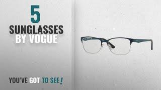 Top 10 Vogue Sunglasses [2018]: Vogue Full Rim Square Women's Spectacle Frame - (0VO3940506852|51)