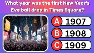 40 Fun New Year Trivia Questions | Test Your Knowledge