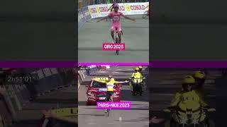 We’ve seen that celebration before somewhere! Isaac del Toro  Tadej Pogacar