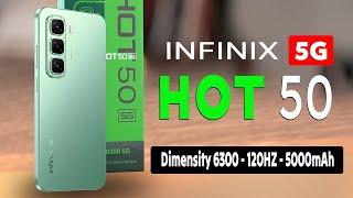 Infinix HOT 50 5G - Dimensity 6300 chip, Full Specs and Price in Philippines