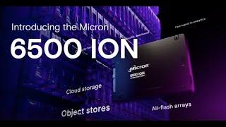 Micron 6500 ION NVMe™ SSD | World’s first 200+ layer data center NVMe SSD | Micron Technology