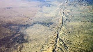 San Andreas Fault Through Carrizo Plain