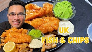 UK FISH & CHIPS  - EXTRA CRISPY RECIPE