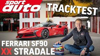 Ferrari SF90 XX Stradale | 1030 PS | Hot Lap Fiorano | Tracktest sport auto