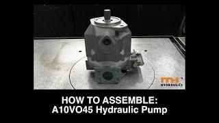 Hydraulic Repair 101 - A10VO45 Hydraulic Pump