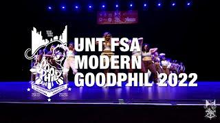 UNT FSA Modern Dance // Goodphil 2022 [Front Row]