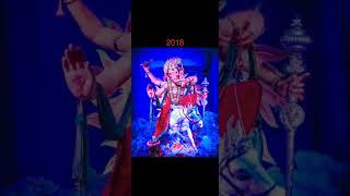 Mumbai Cha Raja 2015 to 2024 #shorts #viral #ytshorts #ganpati