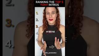 Ranking The Top 5 Tony Intros!