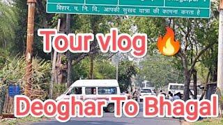 Deoghar To Bhagalpur || Tour vlog || Deoghar To Bhagalpur Tour Apna Black Horse pa ️ ||