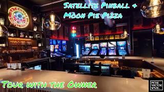 Satellite Pinball and Moon Pizza Pie tour with the owner Dwight, Florida