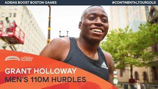 Grant Holloway powers to victory in Boston | Continental Tour Gold