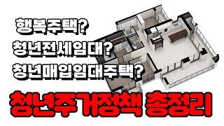 다가오는 2024년! 청년주거정책 총 정리! 행복주택, 청년매입임대주택, 청년전세임대