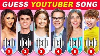 Guess The Youtuber Challenge | Matt Slays and Rebecca Zamolo,The Royalty Family, Salish Matter