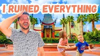 Dad Takes Kids to Disney World Solo