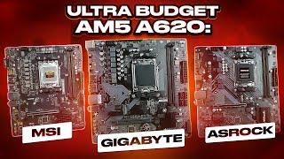 Ultra affordable AM5 boards for Ryzen 7000-8000. Are they worth it?