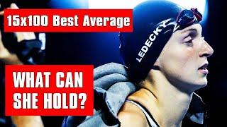 Practice + Pancakes: Ledecky + Finke Go Head-to-Head in 15x100 Best Average