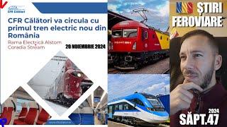 Primul tren nou Coradia cu calatori, trenul nou Astra, Trenurile Unirii | Stiri Feroviare 47/2024