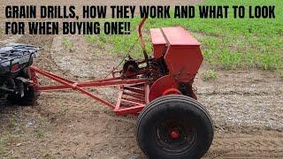 Grain Drills: How They Work and What to Look for When Buying One! | Farmer Dad in the City