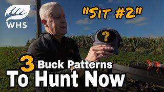 3 Buck Patterns To Hunt Right NOW | Sit #2