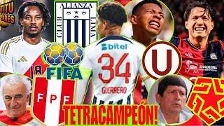 ALIANZA CAMPEÓN del 34! perdió TITULOS? y UNIVERSITARIO? Carrillo CONVOCADO Selección? Gol Lapadula