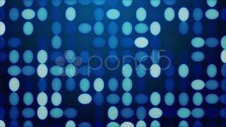 Blue Ellipse Background. Stock Footage