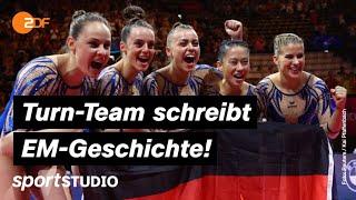 Bronze für deutsche Turnerinnen im Team | European Championships München 2022 | sportstudio