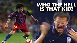 When teenage Messi TERRORIZED Juventus and Fabio Capello