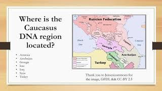 The Caucasus DNA Ethnicity on Ancestry