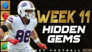 Week 11 Hidden Gems - 2024 Fantasy Football