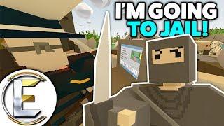 I'm Going To Jail! - Unturned Roleplay Thief Life (Superadmin Trolling I Stolen A Military Truck)