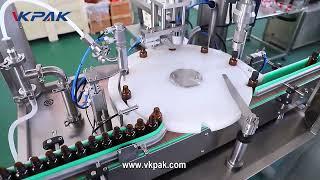 Small Bottle Monoblock Filling And Capping Machine