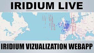 IridiumLIVE - Real Time Visualization Of Iridium Satellites - Raspberry Pi