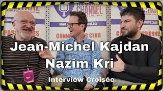 Jean-Michel Kajdan et Nazim Kri, interview croisée au Paris Guitar Festival (4K)