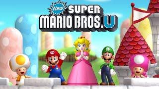 New Super Mario Bros. U - Full Game Co-op Walkthrough