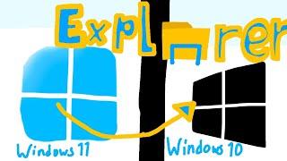 A Windows Experiment video - Changing explorers.