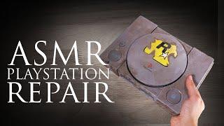 Unintentional ASMR Playstation repair and cleaning/ No talking/ Relaxing/ Tool Sounds/Restoration