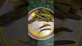 Bhindi bhorta #shorts#youtubeshorts #viral Uma's kitchen