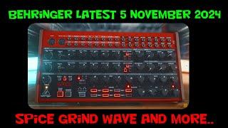 Latest Behringer News 5 November 2024