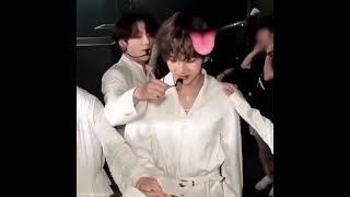 THE WAY TAEKOOK TOUCH EACHOTHER HANDS  #TAEKOOK #MOMENT