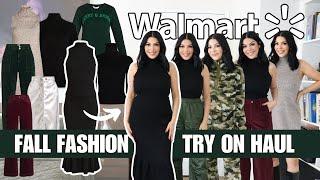 NEW at Walmart : Trending Fall Fashion 2024 Try On Haul #walmarthaul