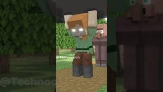 Sigma Alex Help Villager  | Masha Ultrafunk #sigma #alex #animation #minecraft #shorts #herobrine