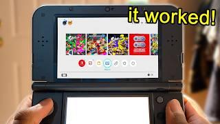 I streamed my Nintendo Switch to my 3DS! Moonlight tutorial