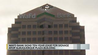 Albuquerque Plaza building gets new name, sign