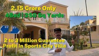 #readyproperty | Sports City Villas | Precinct 35 | Price Update | Bahria Town Karachi |