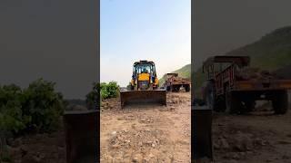 Backhoe Loader Machine Video #shorts #jcb #shortvideo