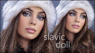 SLAVIC DOLL MAKEUP TREND ️ a Talk-Through Makeup Tutorial!