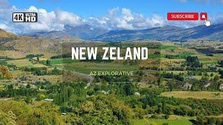 NEW ZEALAND 4K ULTRA HD DRONE VIEW NATURE AZ EXPLORATIVE